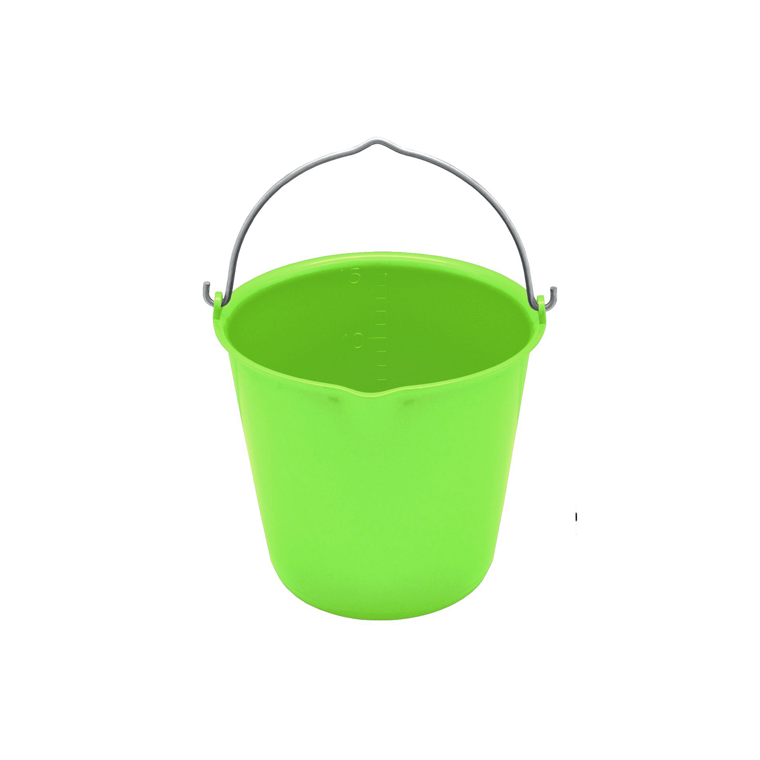 SECCHIO IN PLASTICA FLEX DA 15 LT CON MANICO IN METALLO