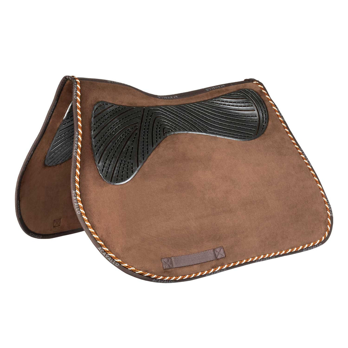 SOTTOSELLA ACAVALLO DA SALTO IN GEL MODELLO CLASSIC TWIN SIDED CON CORDONE - 2