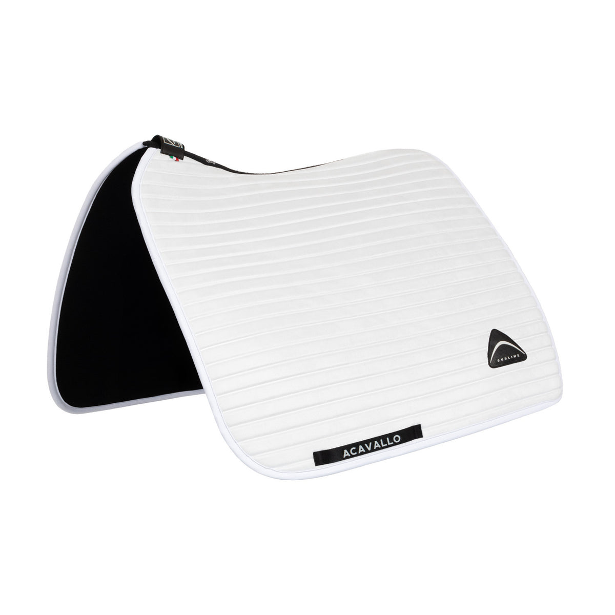 Sottosella da dressage Sublime in camoscio a strisce - 16
