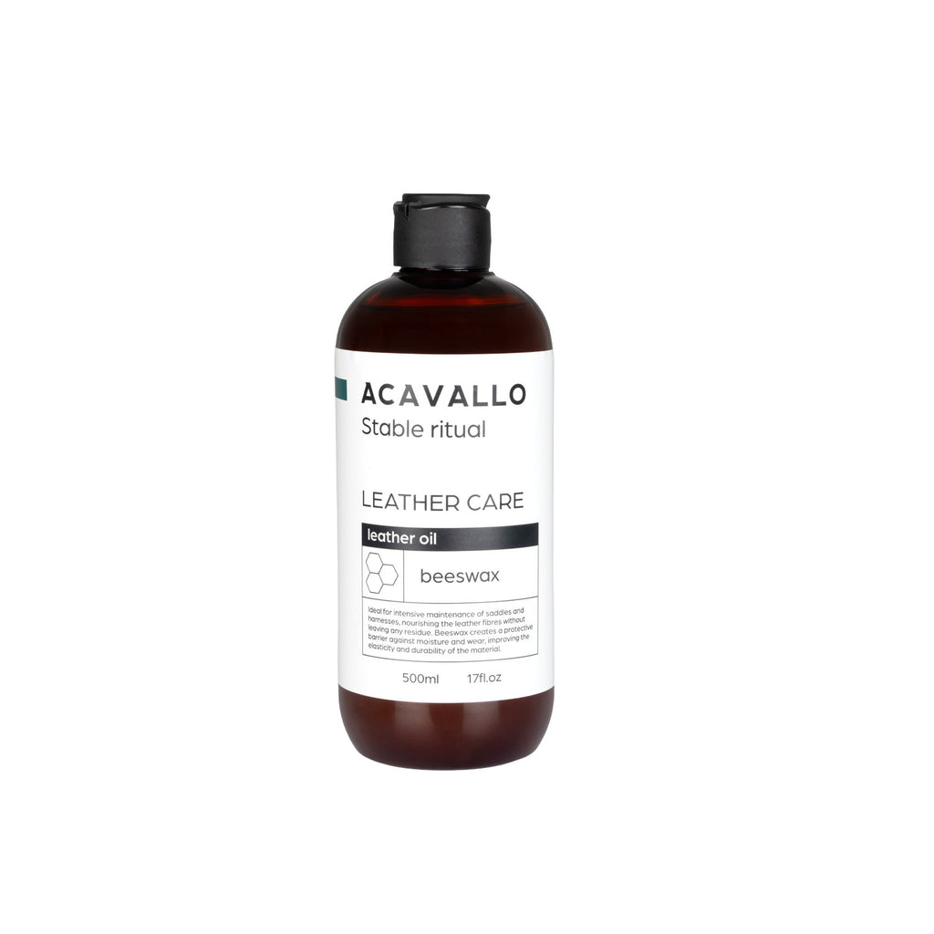 Olio cuoio alla cera d’api 500ml - 1