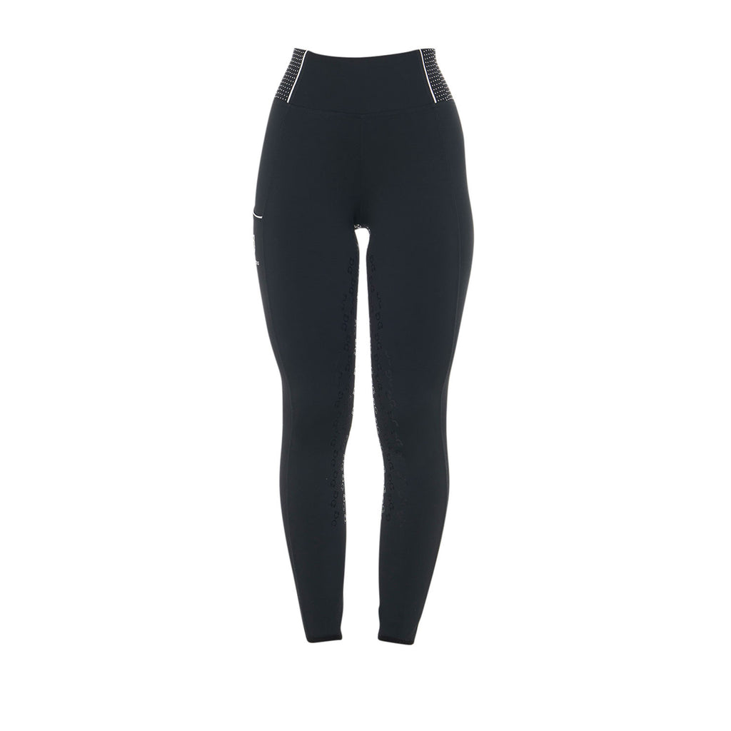 Leggings donna slim fit con strass - 15