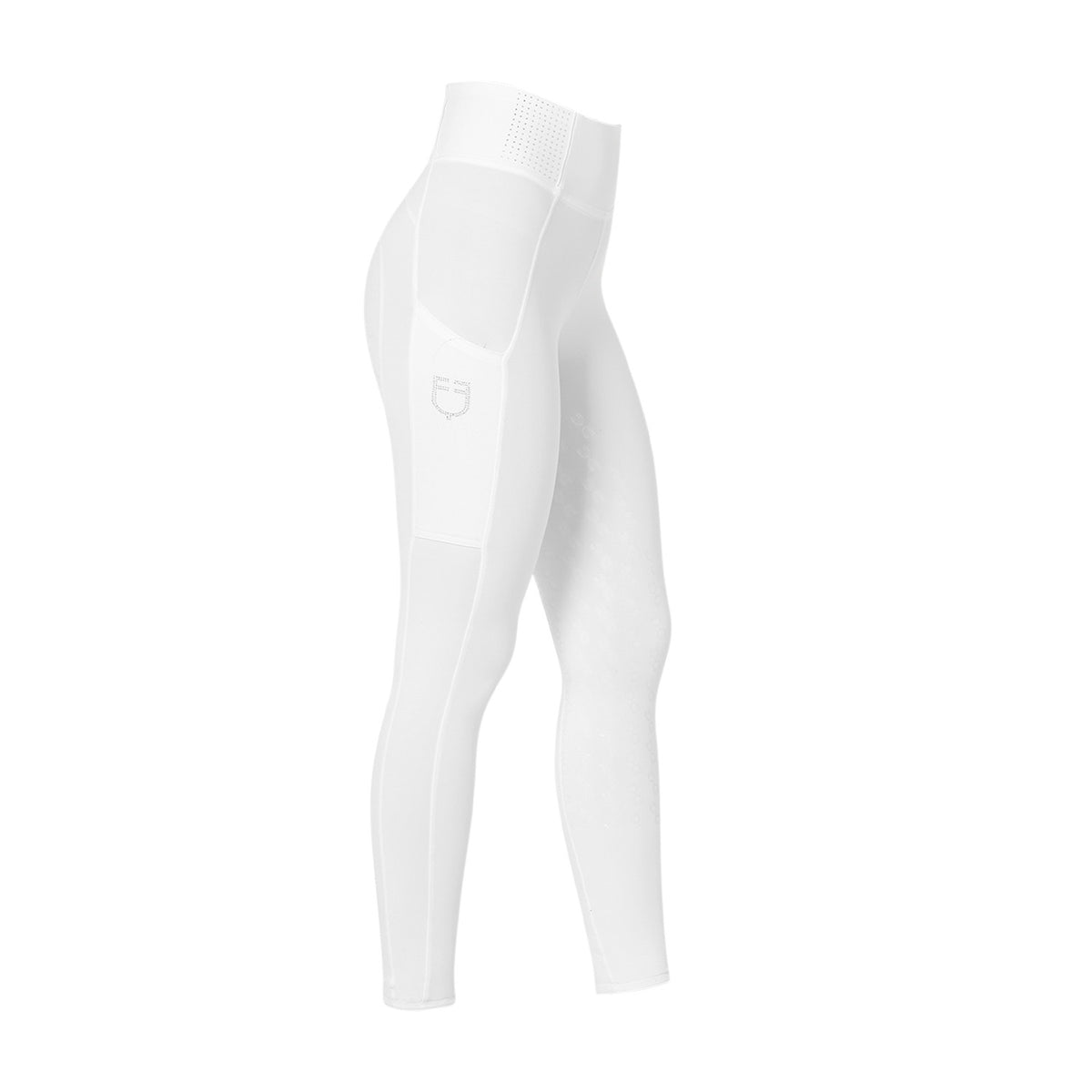 Leggings donna slim fit con strass - 1