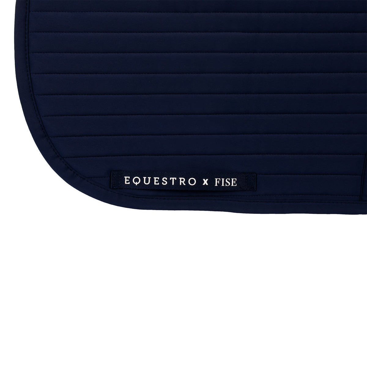 Sottosella dressage con logo ricamato Equestro X FISE - 14
