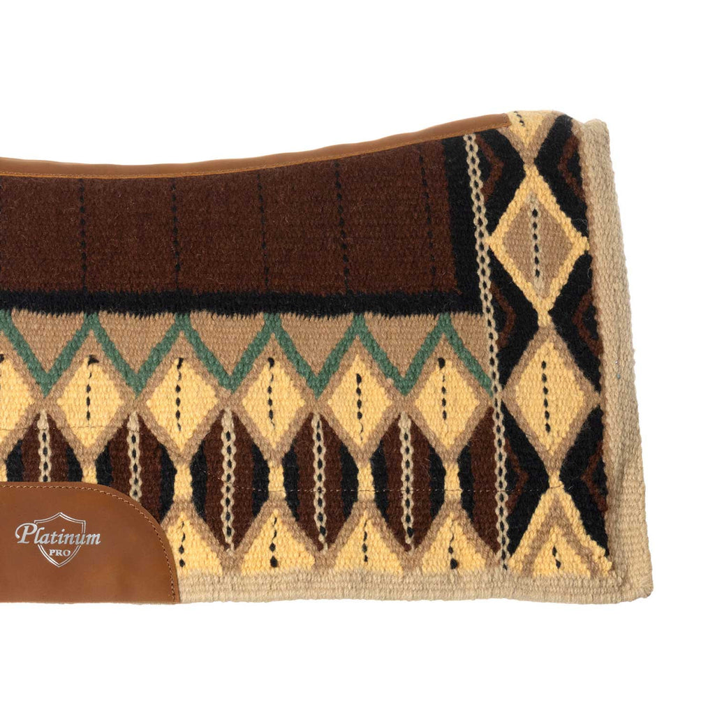 CONTOURED SADDLE PAD WITH WOOLEN BLANKET 34X36 - 15