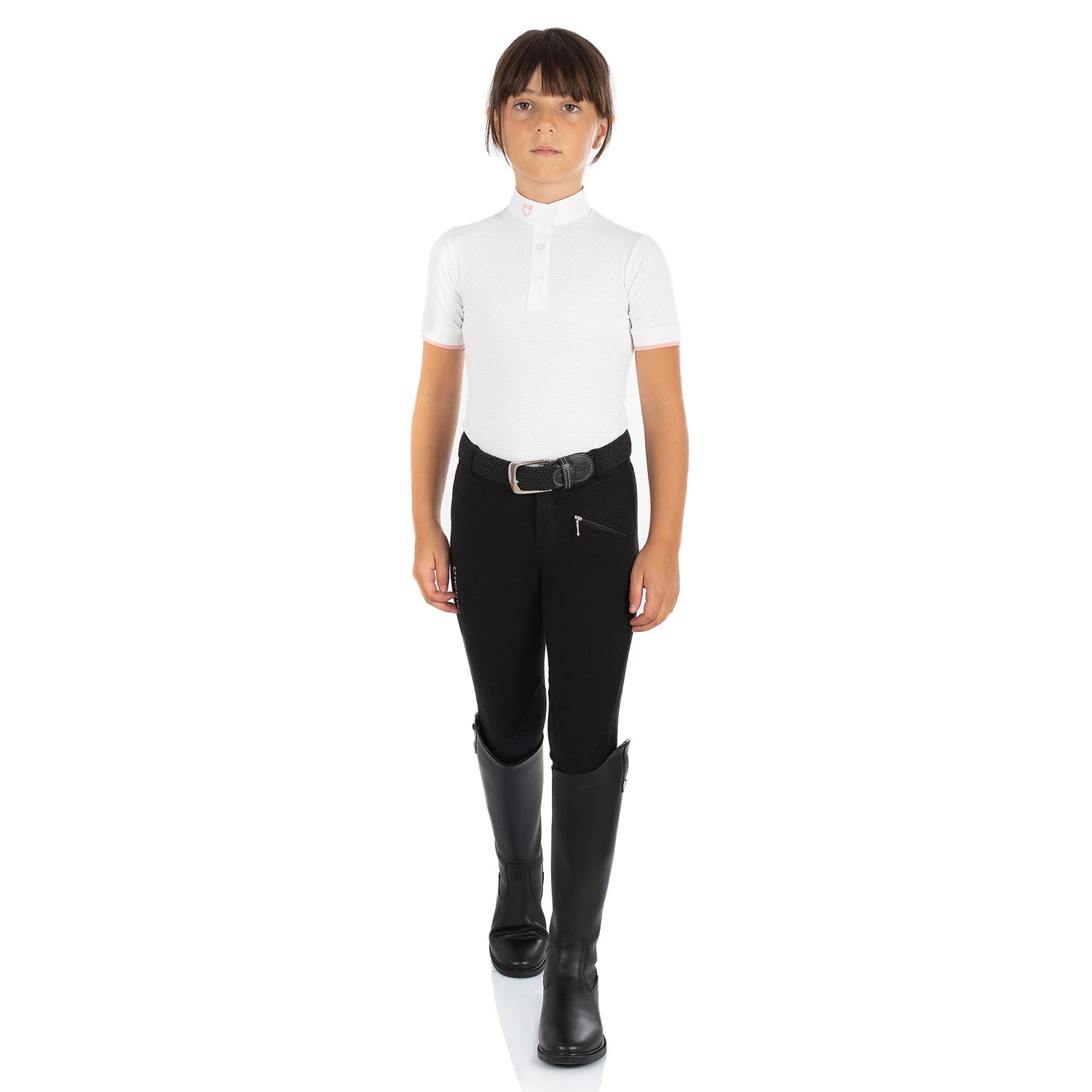 Pantalone Equestro in cotone elasticizzato.