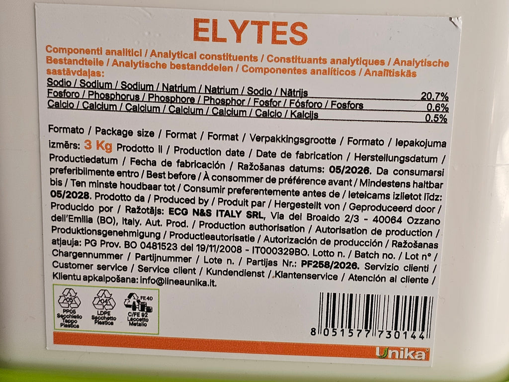 Elytes 8 kg unika